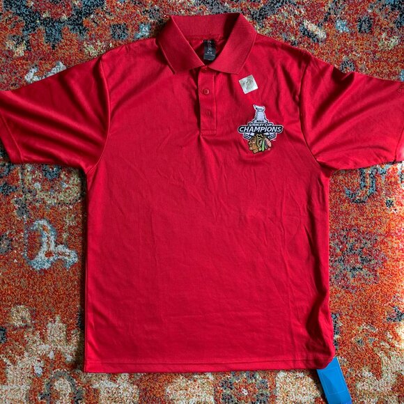 Chicago Blackhawks 2013 Stanley Cup Champions Polo - Picture 1 of 4